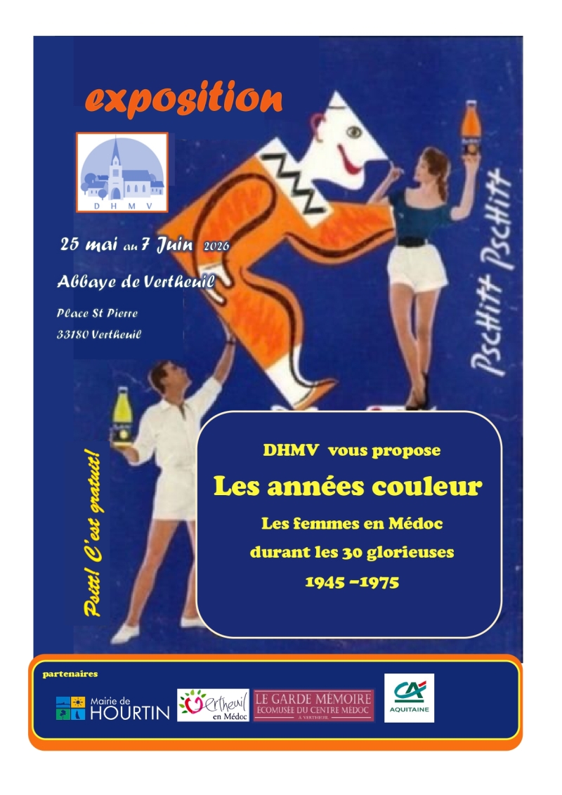 Exposition vertheuil Les années couleur