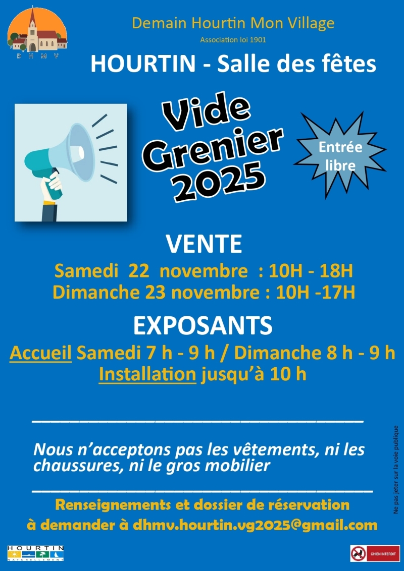 VIDE GRENIER HOURTIN 2025